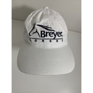 Breyer Horses White Adjustable Strap Baseball Golf Hat Cap